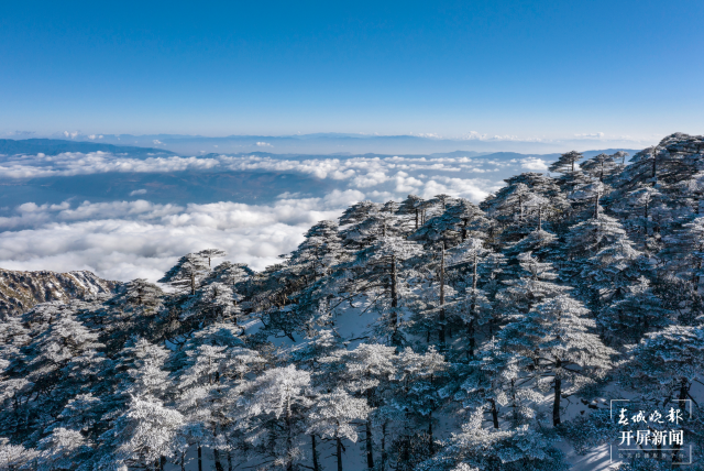 苍山洗马潭索道将全线停运维护,想看雪要再等几天! 通讯员 罗铸 摄