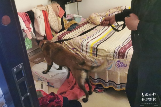 缴毒220.5克，一岁半的“江勋”立功了（通讯员 母赛昌、梁帆 摄）