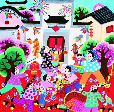 讲年俗 品年味 赏年画 讲年俗 品年味 赏年画