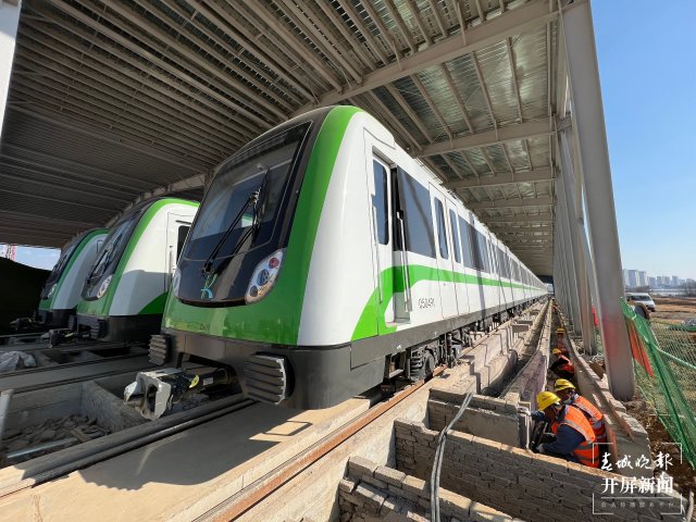 昆明地铁5号线渔村停车场施工进度完成90%(罗宗伟 通讯员 郭武辉 王正鹏 摄)