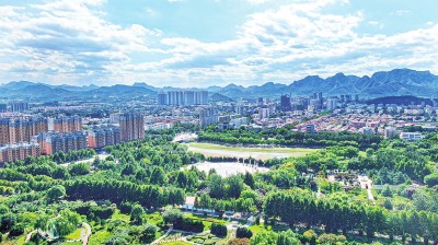 河北:蓝天白云成为亮丽底色 河北:蓝天白云成为亮丽底色