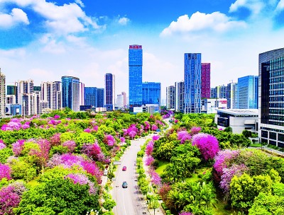 广西:绿水碧波点缀壮美画卷 广西:绿水碧波点缀壮美画卷