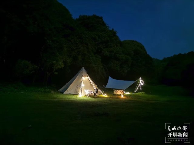 【五一旅游点推荐】踏青、“吸氧”！元江南溪老林有个绝佳露营地