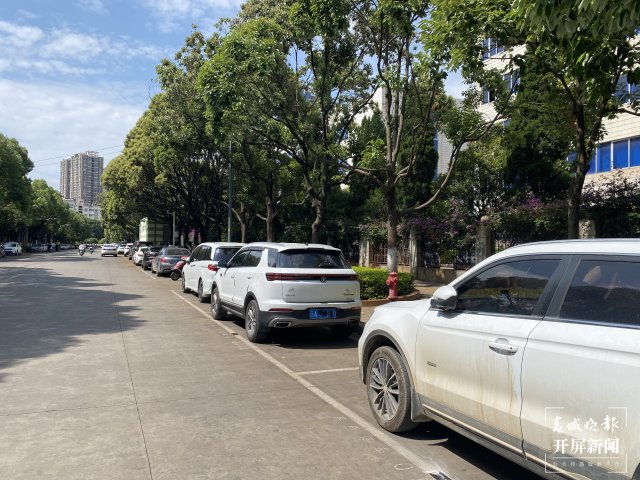 智慧停车 云智停车 停车费离场后也可补缴,收费有争议可向平台申请人工修正 春城晚报-开屏新闻记者 孙琴霞 摄影报道