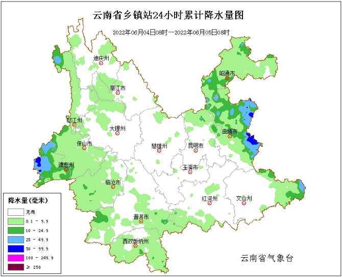 未来3天云南大部有雨,这些地方还有强对流天气...