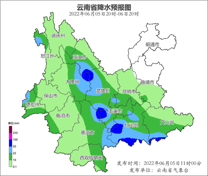 未来3天云南大部有雨,这些地方还有强对流天气...