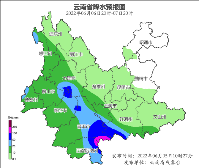 未来3天云南大部有雨,这些地方还有强对流天气...