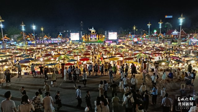 中老铁路带火西双版纳“周末经济”（开屏新闻记者 李春丽 摄）