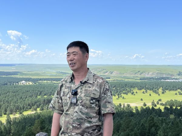 红花尔基林业局专业森林消防队队长王全起(1)