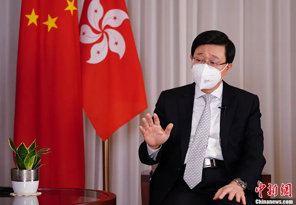 在履新满月之际,香港特区行政长官李家超接受<a target='_blank' href='/'>中新社</a>“中国焦点面对面”专访,对一系列问题进行回应和解读。<a target='_blank' href='/'>中新社</a>记者 张炜 摄 在履新满月之际,香港特区行政长官李家超接受<a target='_blank' href='/'>中新社</a>“中国焦点面对面”专访,对一系列问题进行回应和解读。<a target='_blank' href='/'>中新社</a>记者 张炜 摄