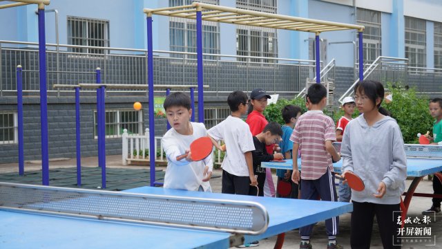 玉溪江川暑期体育培训很火爆(开屏新闻通讯员 李丹 张延江 杨俊芳 摄)