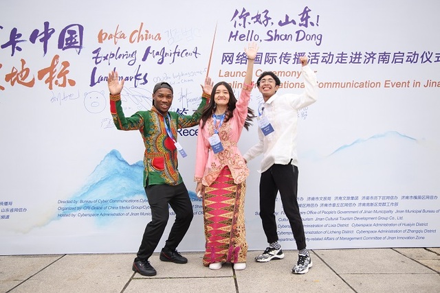 黄河文化辉映齐鲁 2022“打卡中国·最美地标——你好,山东!” 网络国际传播活动走进济南 黄河文化辉映齐鲁 2022“打卡中国·最美地标——你好,山东!” 网络国际传播活动走进济南_fororder_IMG_0154.JPG