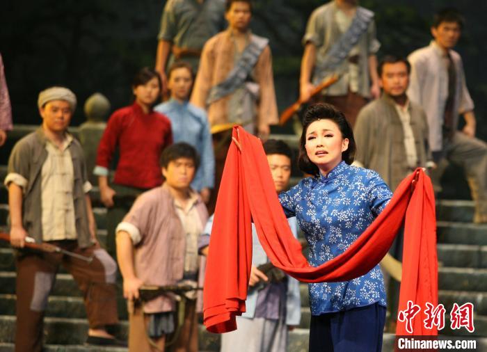 经典民族歌剧《江姐》剧照 剧组供图 经典民族歌剧《江姐》剧照 剧组供图