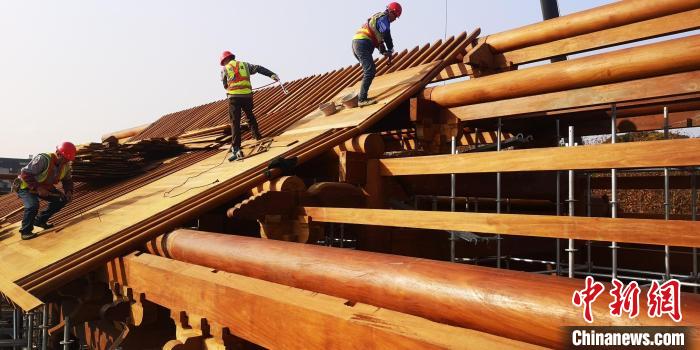 施工现场 浙江三建 供图 施工现场 浙江三建 供图