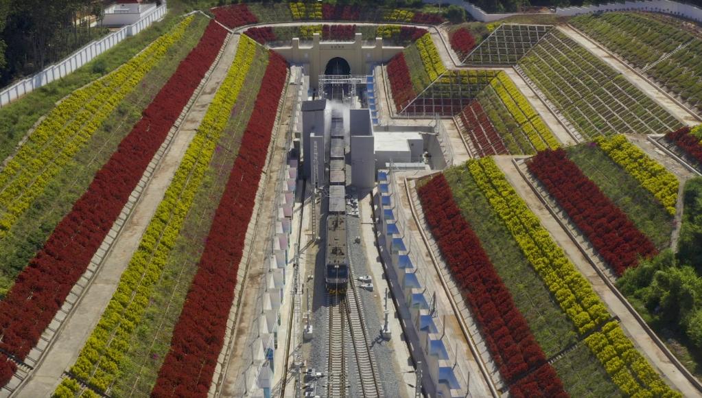 新时代新征程新伟业中老铁路磨憨站来了流动课堂