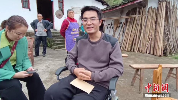 甘宇。 张洋 摄 甘宇。 张洋 摄