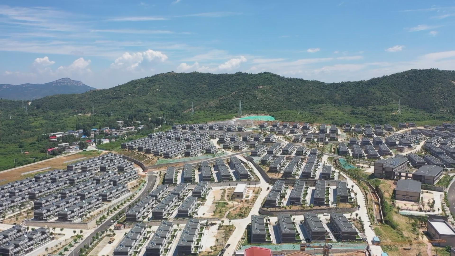 马山镇安置新区实景据长清区马山镇党委书记付勐介绍,下一步的建设