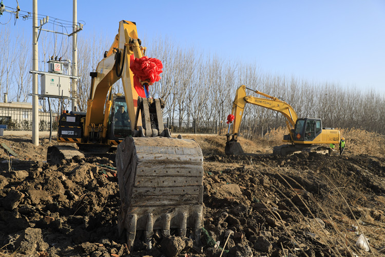 1月28日上午,宁河区七里海“两山”理论实践创新基地示范项目“小七里海”成功举行了开工仪式。 宁河区融媒体中心供图