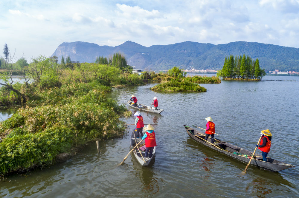 守护滇池三十余载！致敬巾帼打捞队10.jpg