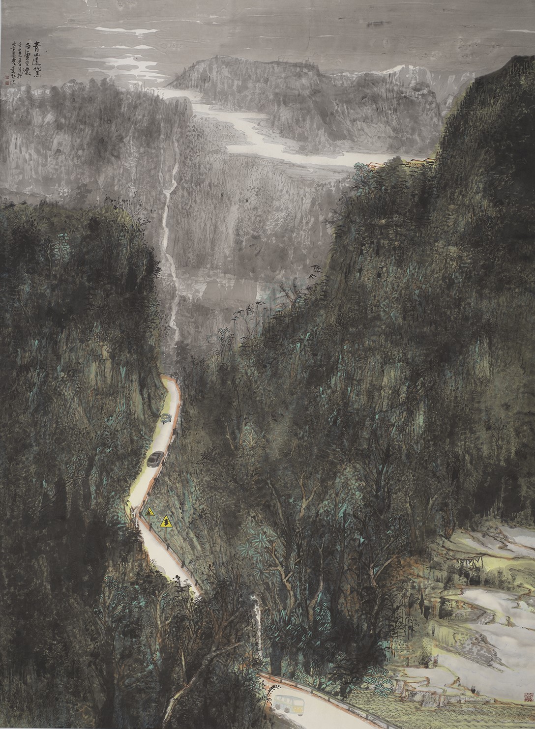 5青山远黛 白云空濛-叶楚星-中国画-229 x196cm-2022年-中国香港(1).jpg