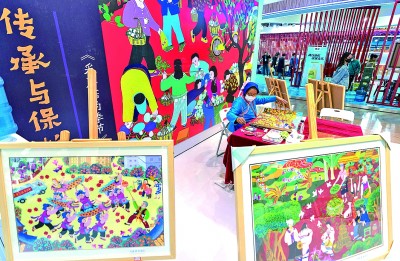 拿起画笔 用心描绘和美新山乡