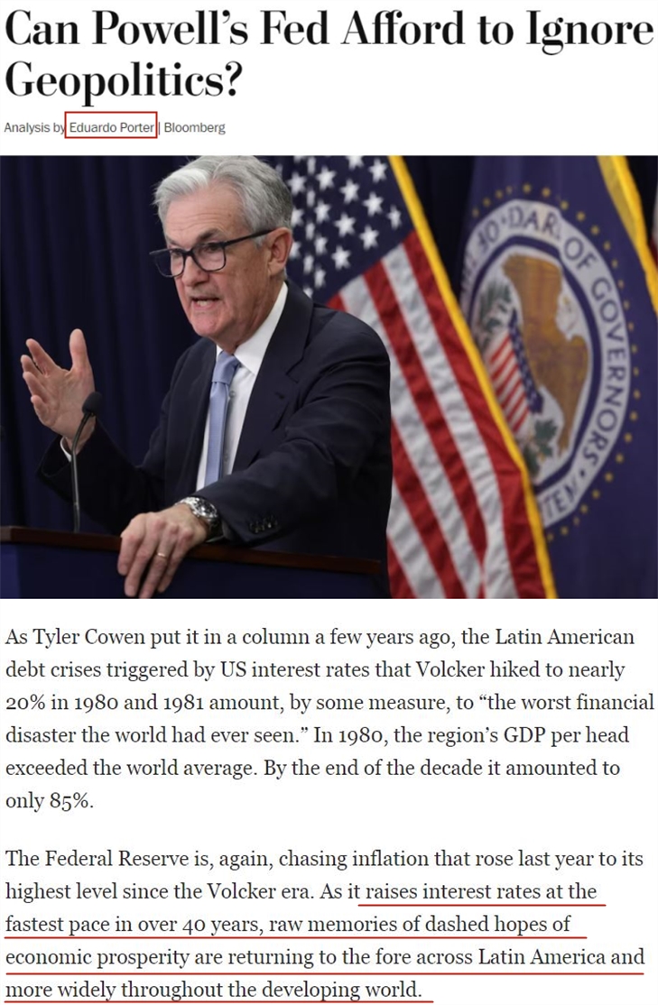 十次加息,美国如何伤害了世界