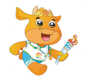 昆明市第七届运动会会徽吉祥物等发布牛小乐欢迎八方来客