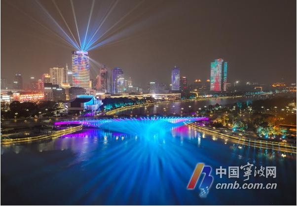 宁波春节灯光秀来了
