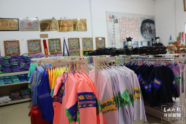 云南广南壮绣针眼里的钱景