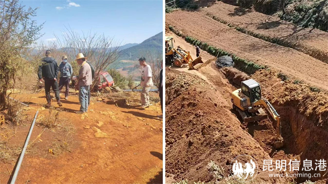 禄劝县九龙镇群策群力 通过"三个一"举措抗旱保供水