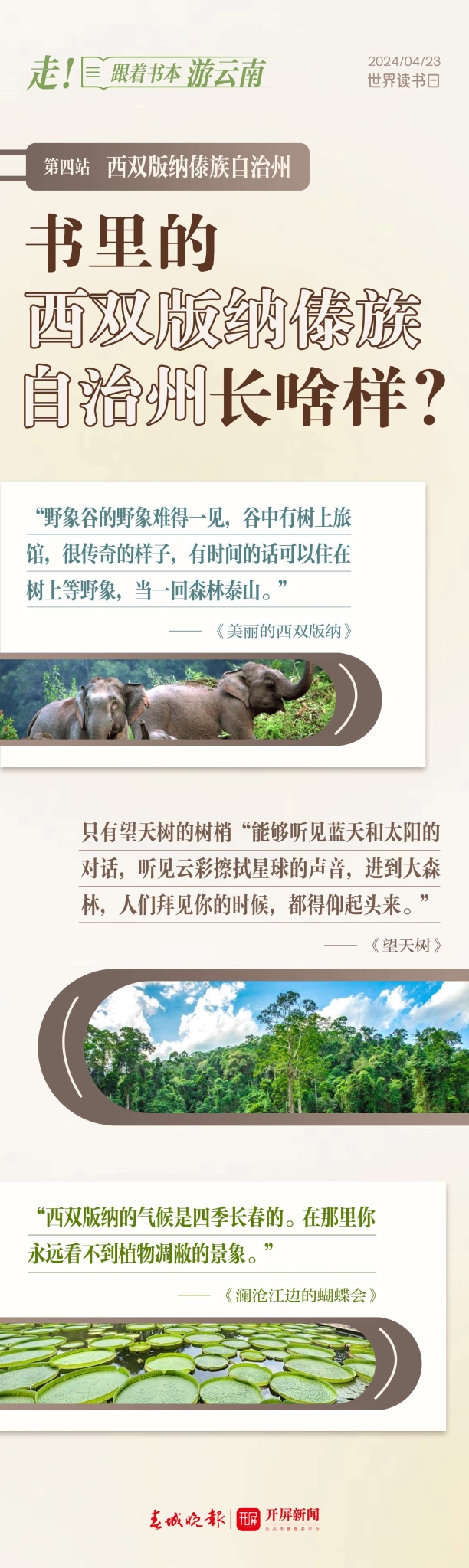 走！跟着书本游云南