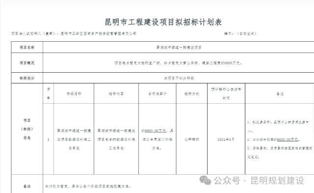 昆明翠湖城市绿道延展了（图源 昆明规划建设）