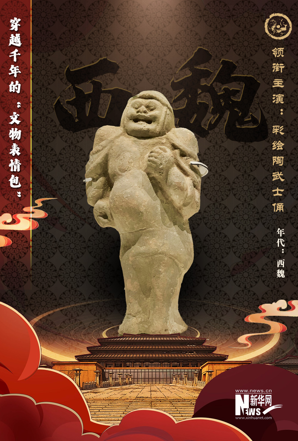 来收图!穿越千年的“文物表情包”又上新了