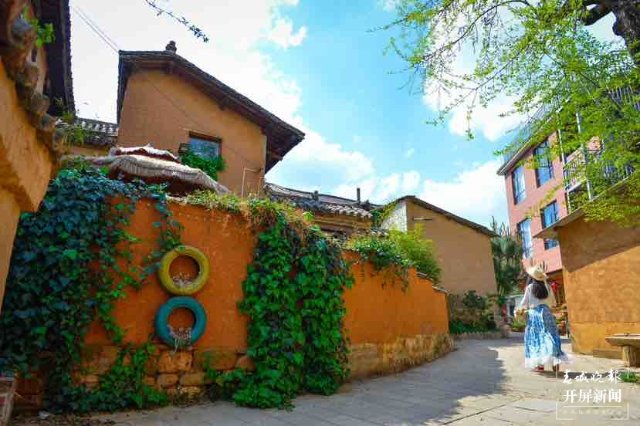 大墨雨村:昆明现代版“世外桃源” 春城晚报-开屏新闻 记者 马雯 文龙宇丹 摄