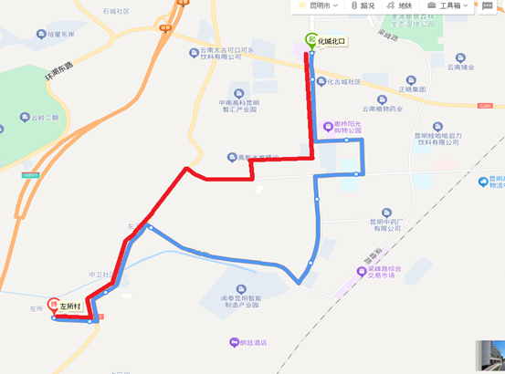 （采访传编辑）出行更便捷！昆明11条公交线路12月1日起调整 5.jpg