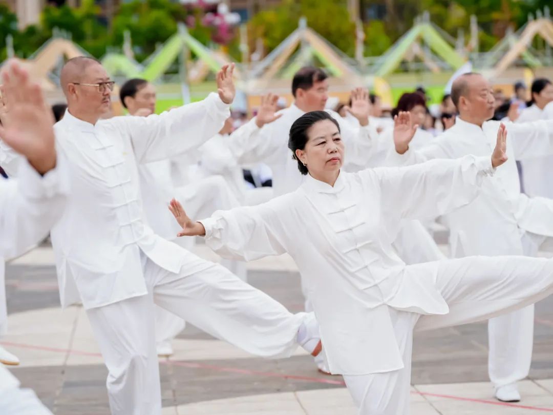 2024年“全民健身日”云南省主会场太极展演