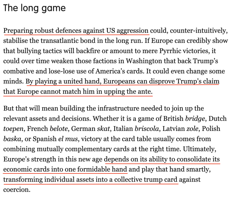 深观察丨“只要团结，欧盟反制美国的王牌很多”