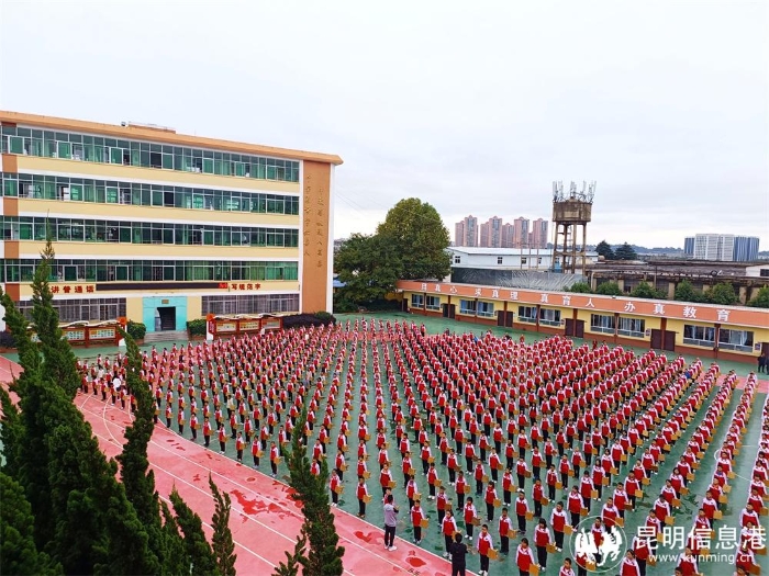 校会课队列队形展演