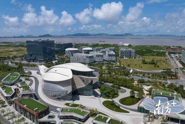 横琴粤澳深度合作区。钱文攀 摄