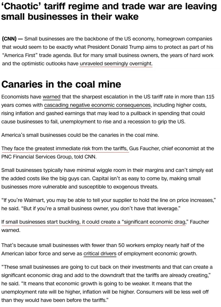 深观察丨“小企业是美国的英雄，为什么要遭关税的惩罚？”