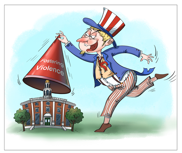 漫画作者：谭希光（人民网版权图片，未经授权请勿转载。）