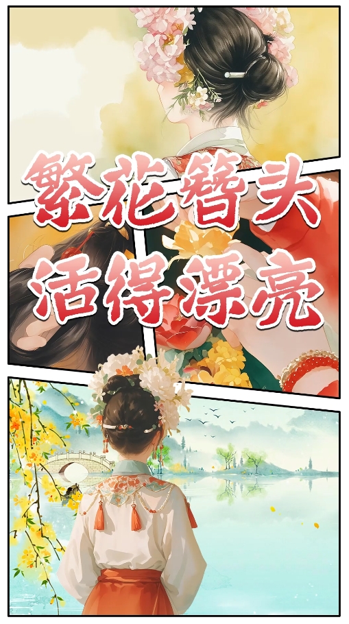 【文化和自然遗产日】漫动时节丨繁花簪头 活得漂亮