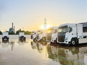 云南能投集团曲靖高新区花山氢能综合能源站。企业供图