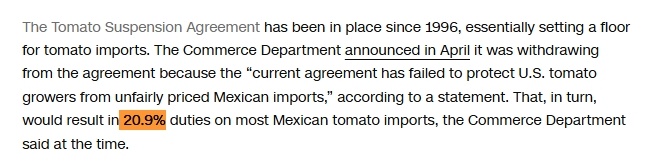 深观察丨在美国，番茄会成为“下一个鸡蛋”吗？