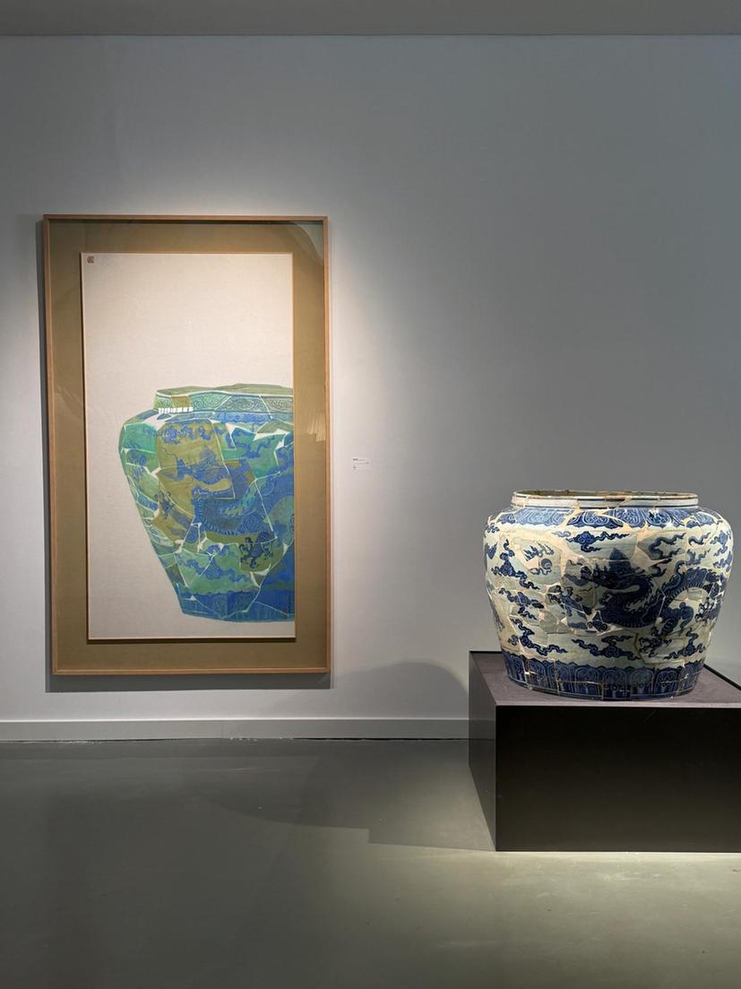 “覆·补——宿利群新作展”在景德镇陶溪川球磨美术馆举办