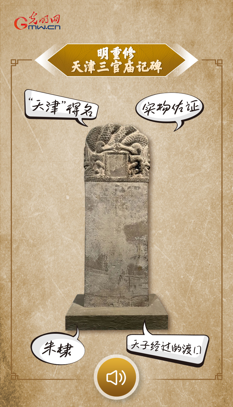 “文物会说话”有声海报｜“天津”之名，由此而来