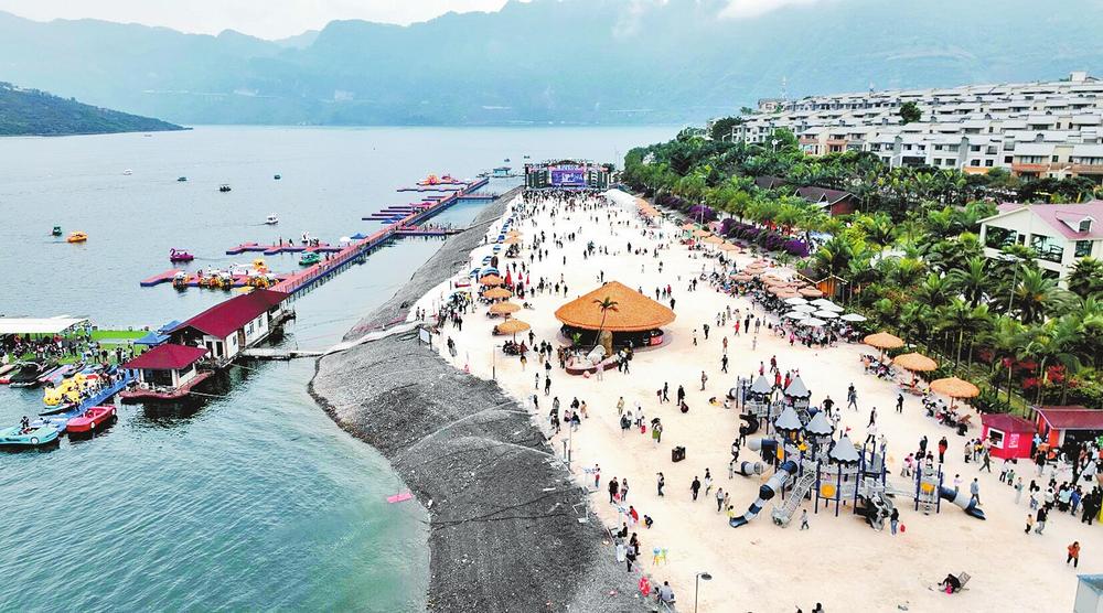 水富市邵女坪社区依托核心优势发展文旅产业——移民新村蝶变“滇川小三亚”_昆明信息港