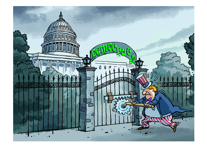 漫画作者：马宏亮（人民网版权图片，未经授权请勿转载。）