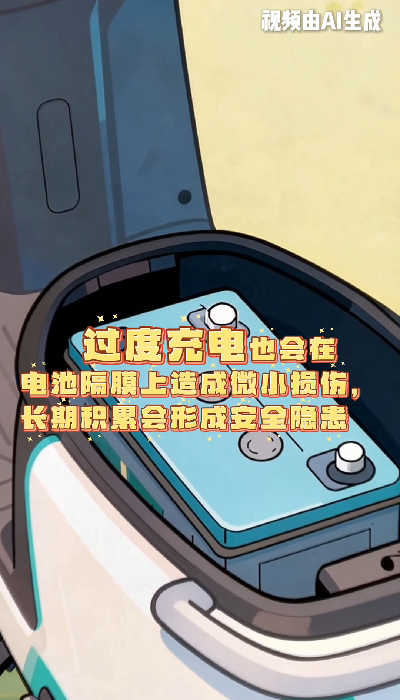 AI动画丨小心自燃风险，“小电驴”充电这些要注意