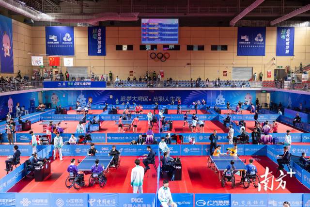 12月5日,残特奥会乒乓球比赛在广州体育职业技术学院拉开帷幕。 12月5日,残特奥会乒乓球比赛在广州体育职业技术学院拉开帷幕。